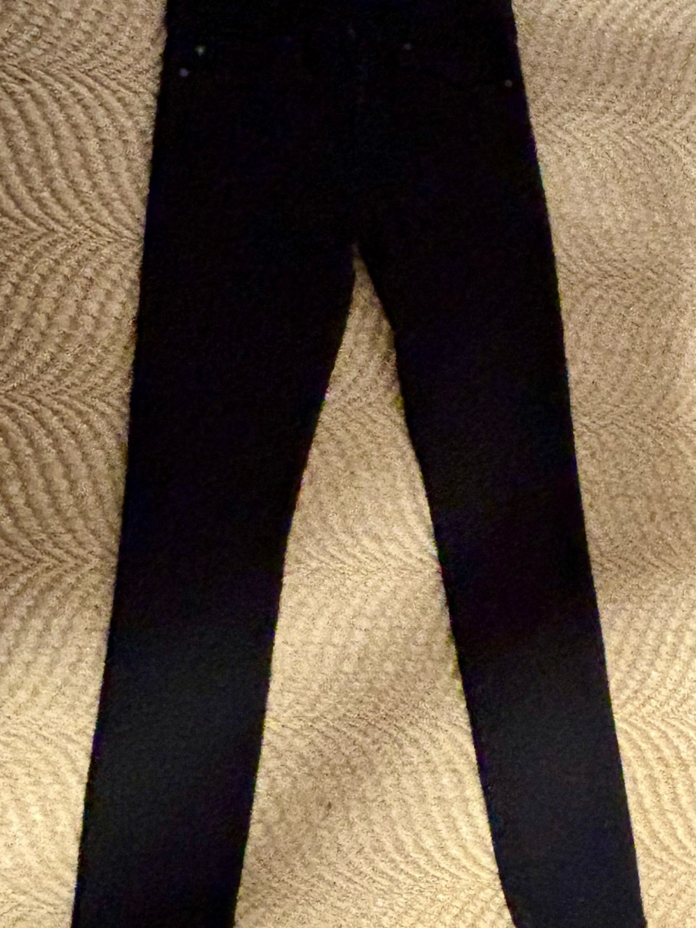 AG Adriano Goldschmied The Harper Essential Straight  29R Women’s Jeans in Black